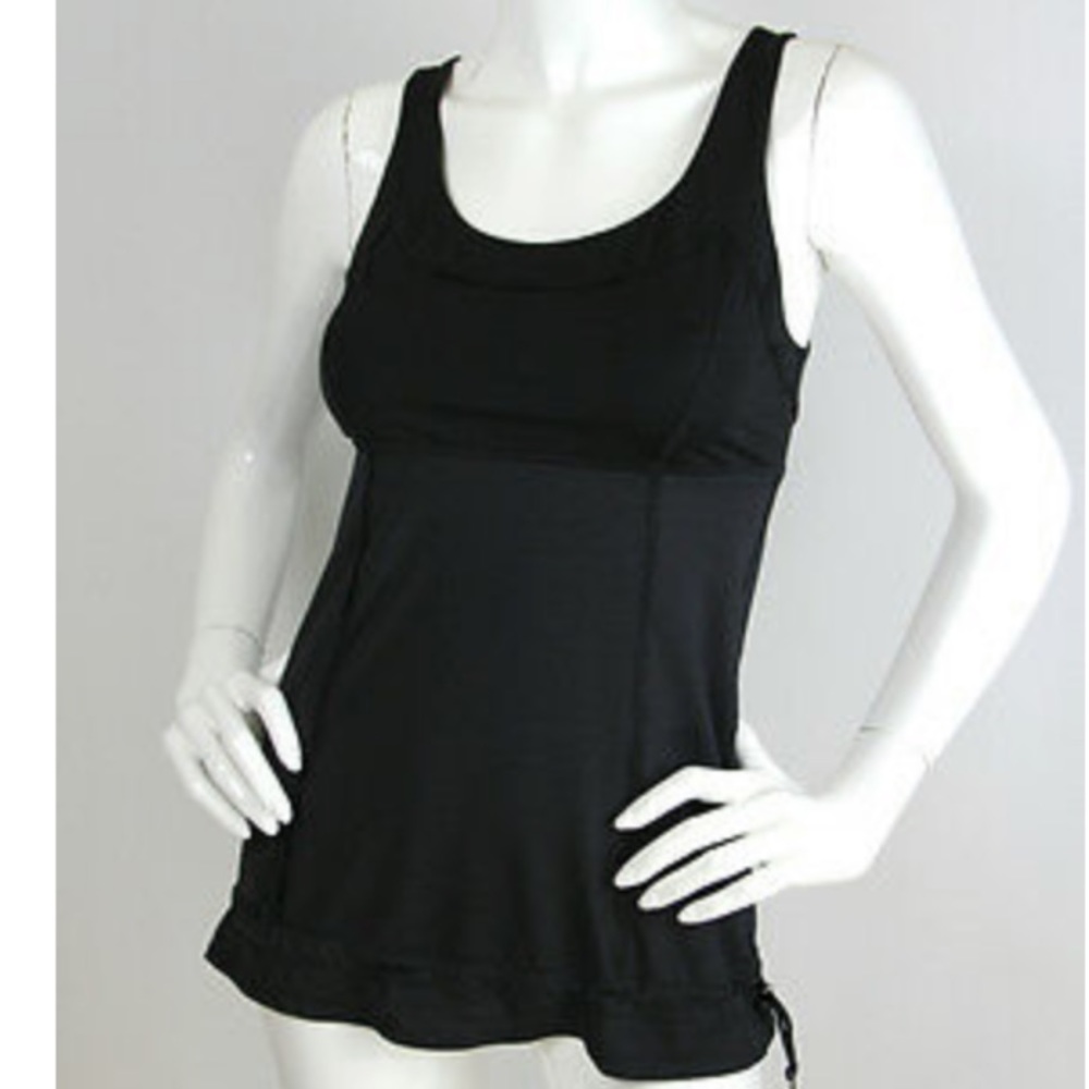 Lululemon Scoop Neck Drawstring Tank Top